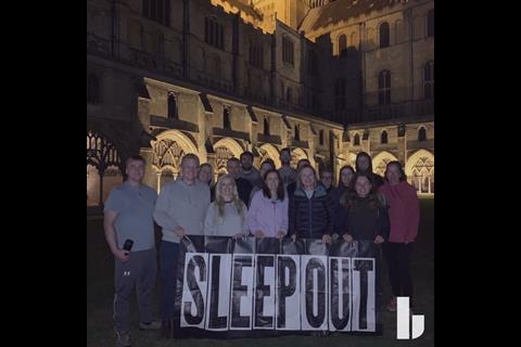 Birketts launch firm-wide initiative Great Birketts Sleepout